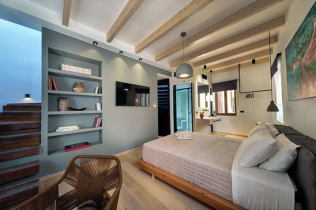 하니아 Casa Eva With Outdoor Heated Jacuzzi And Hamam 빌라 외부 사진
