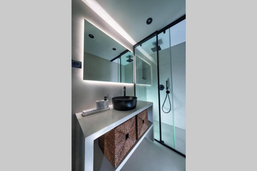 하니아 Casa Eva With Outdoor Heated Jacuzzi And Hamam 빌라 외부 사진