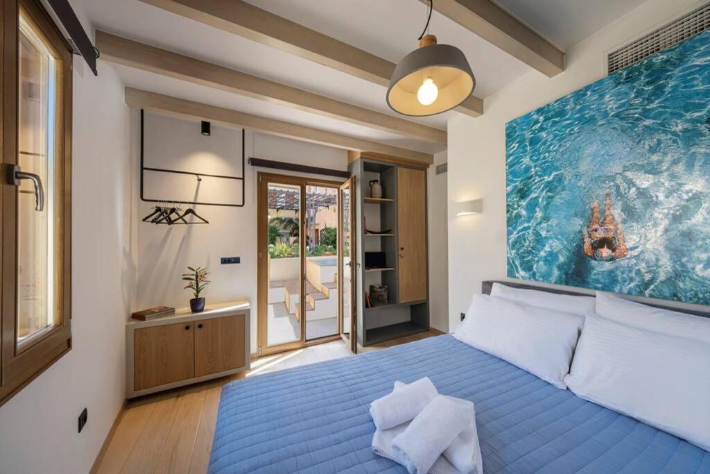 하니아 Casa Eva With Outdoor Heated Jacuzzi And Hamam 빌라 외부 사진